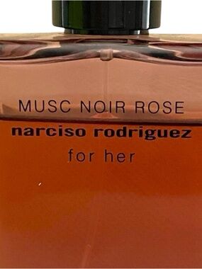 Narciso Rodriguez Musc Noir Rose perfume 70 percent full , 1.6oz bottle